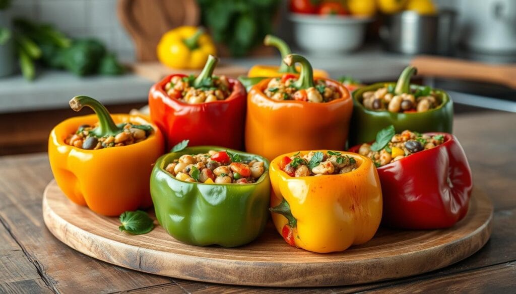 Vegetarian Stuffed Peppers