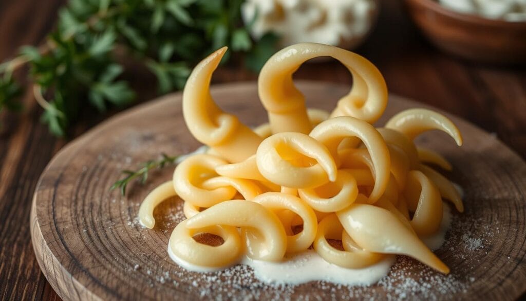 crab pasta shapes