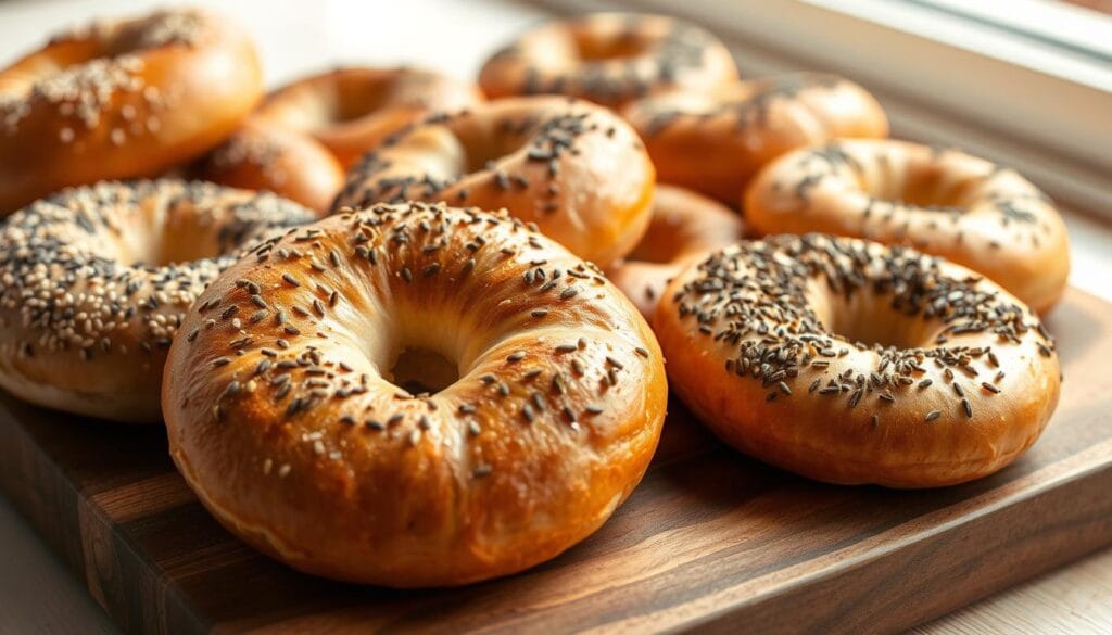 fresh bagels