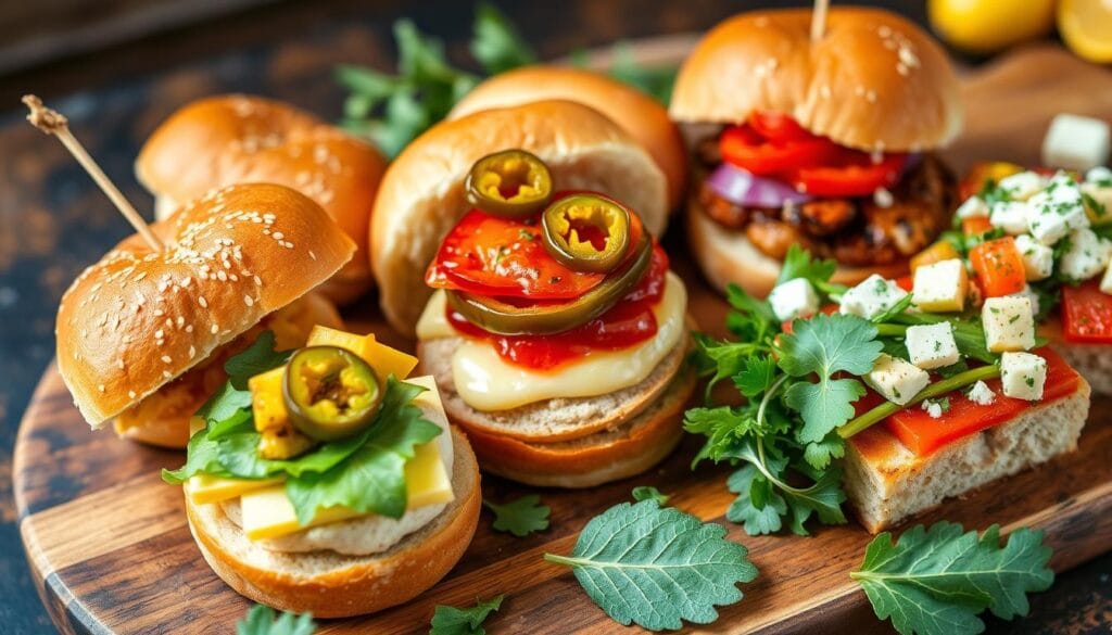 creative turkey slider toppings