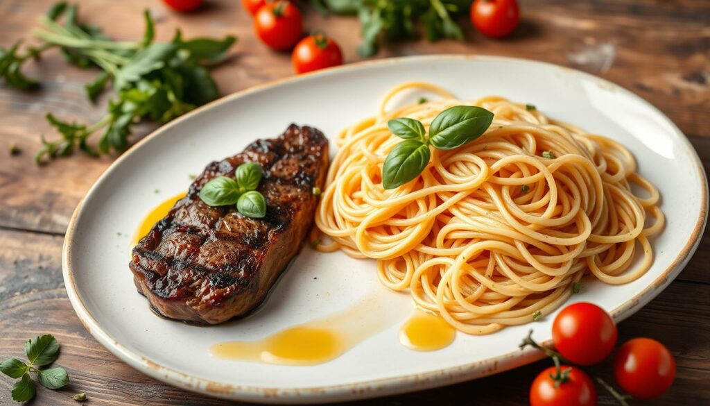 steak and pasta recipes